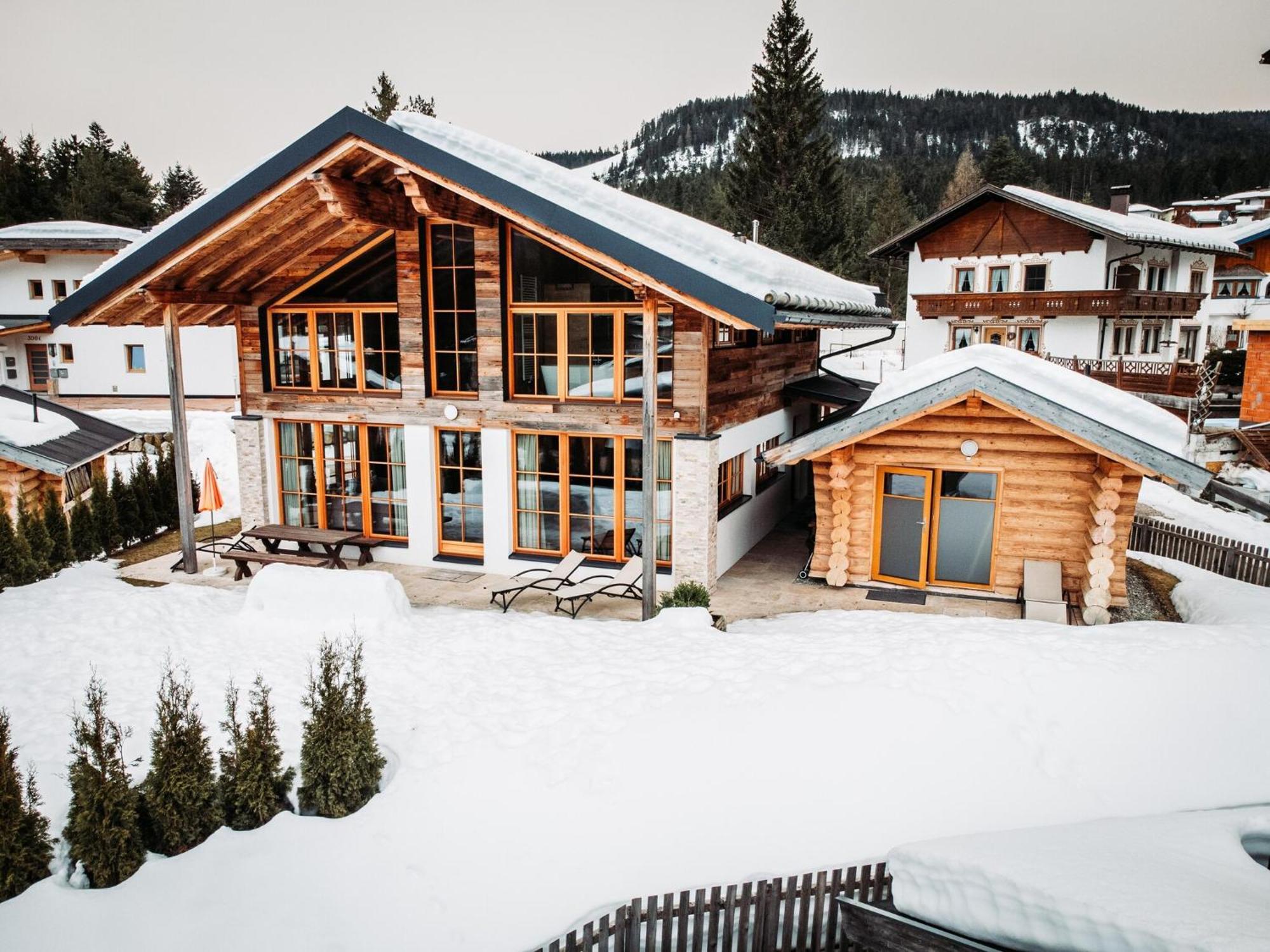 Chalets Im Weidach, Leutasch Exteriér fotografie